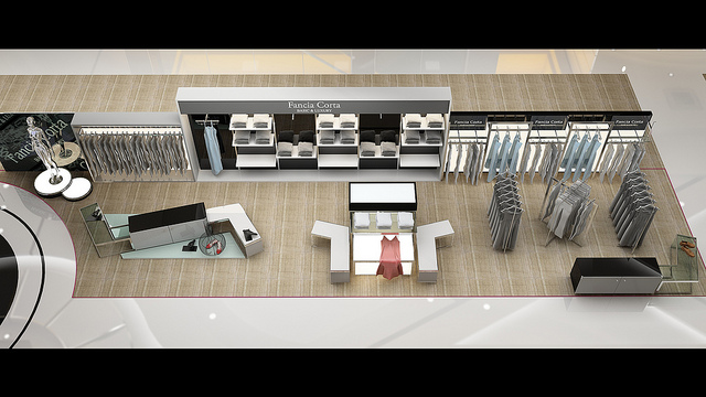 Thiết kế gian hàng, showroom trung tâm thương mại, hội chợ